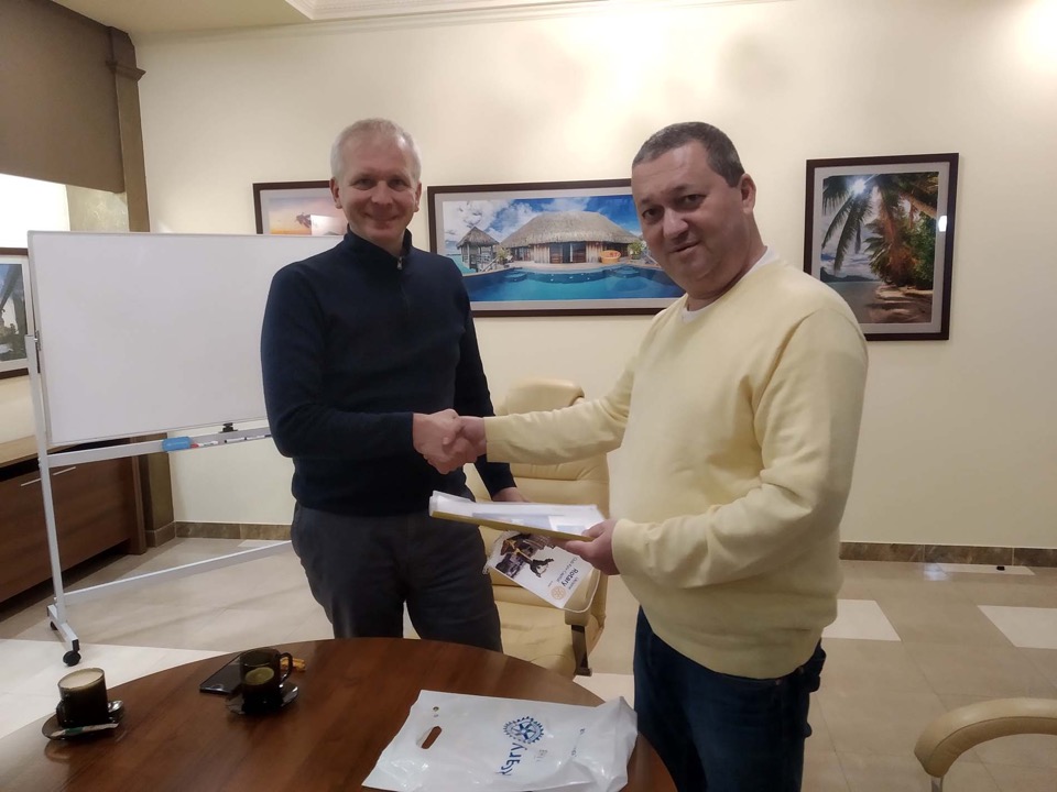Congratulations to the new Rotarian!