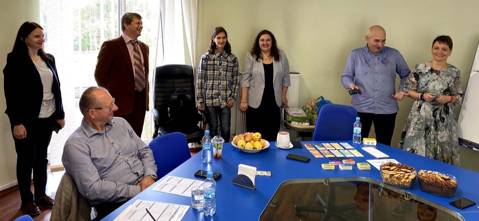 Photo: Financial game «Living Capital» and our Rotary Club