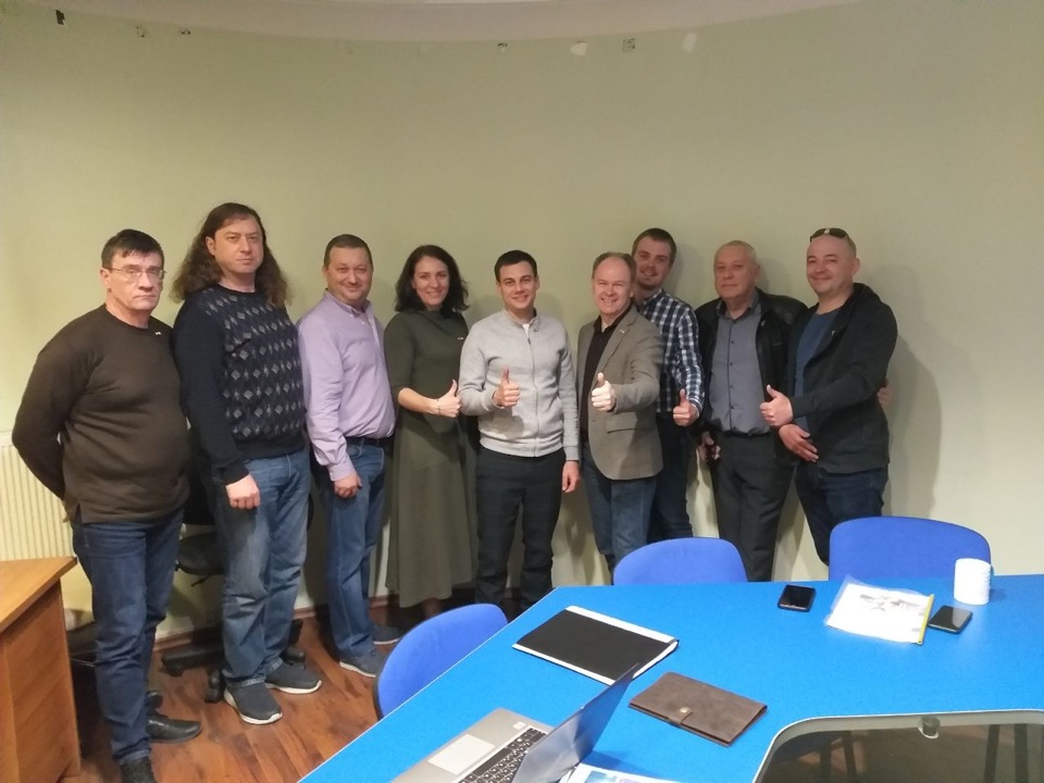 Photo: The first meeting of the Rotary Satellite Club «Kyiv-Capital — Odessa Sea Energy»