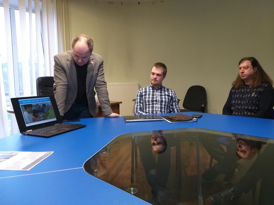Photo: The first meeting of the Rotary Satellite Club «Kyiv-Capital — Odessa Sea Energy»